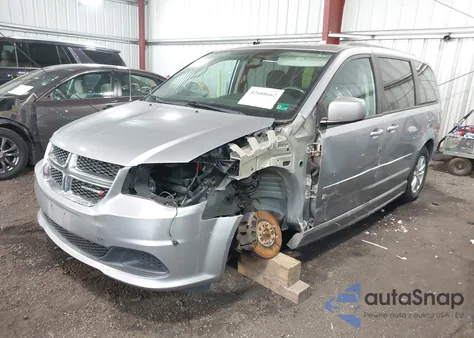 2014 Dodge Grand Caravan Sxt из США, поврежденный, VIN 2C7WDGCG3ER116518